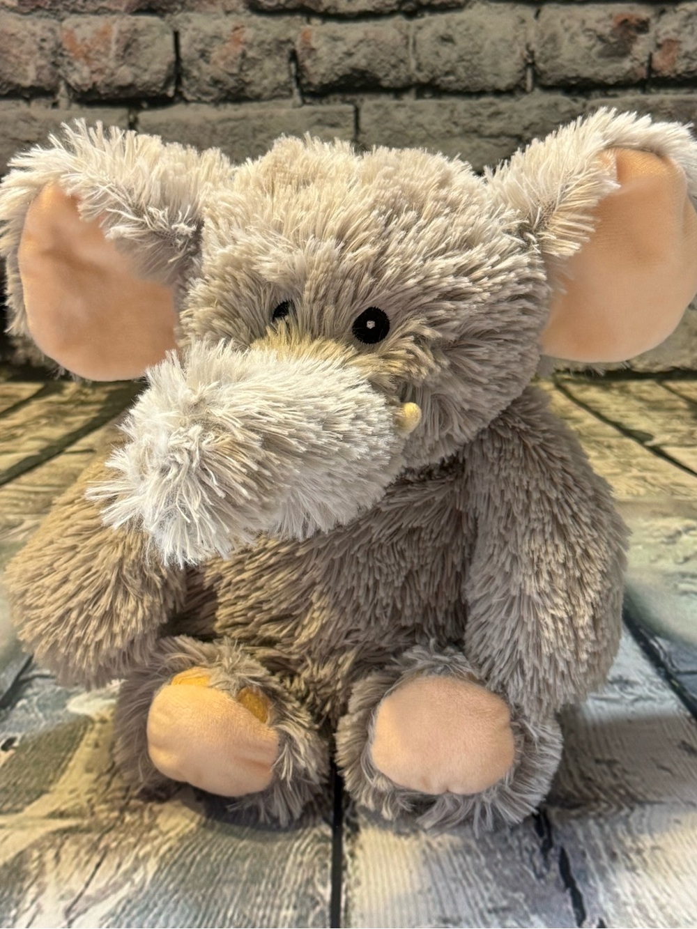 Warmies 12” Elephant Gray Plush Lavender Scent Microwavable Plush (HTARPL-04)